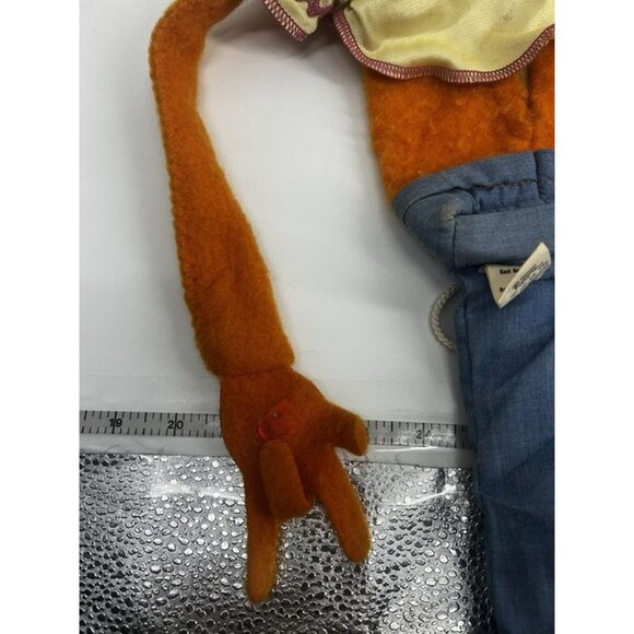 Vintage 1970s Fisher-Price Jim Henson's The Muppets Animal Hand Puppet 1978 VTG - Picture 11 of 12